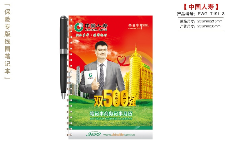 中国人寿保险笔记本